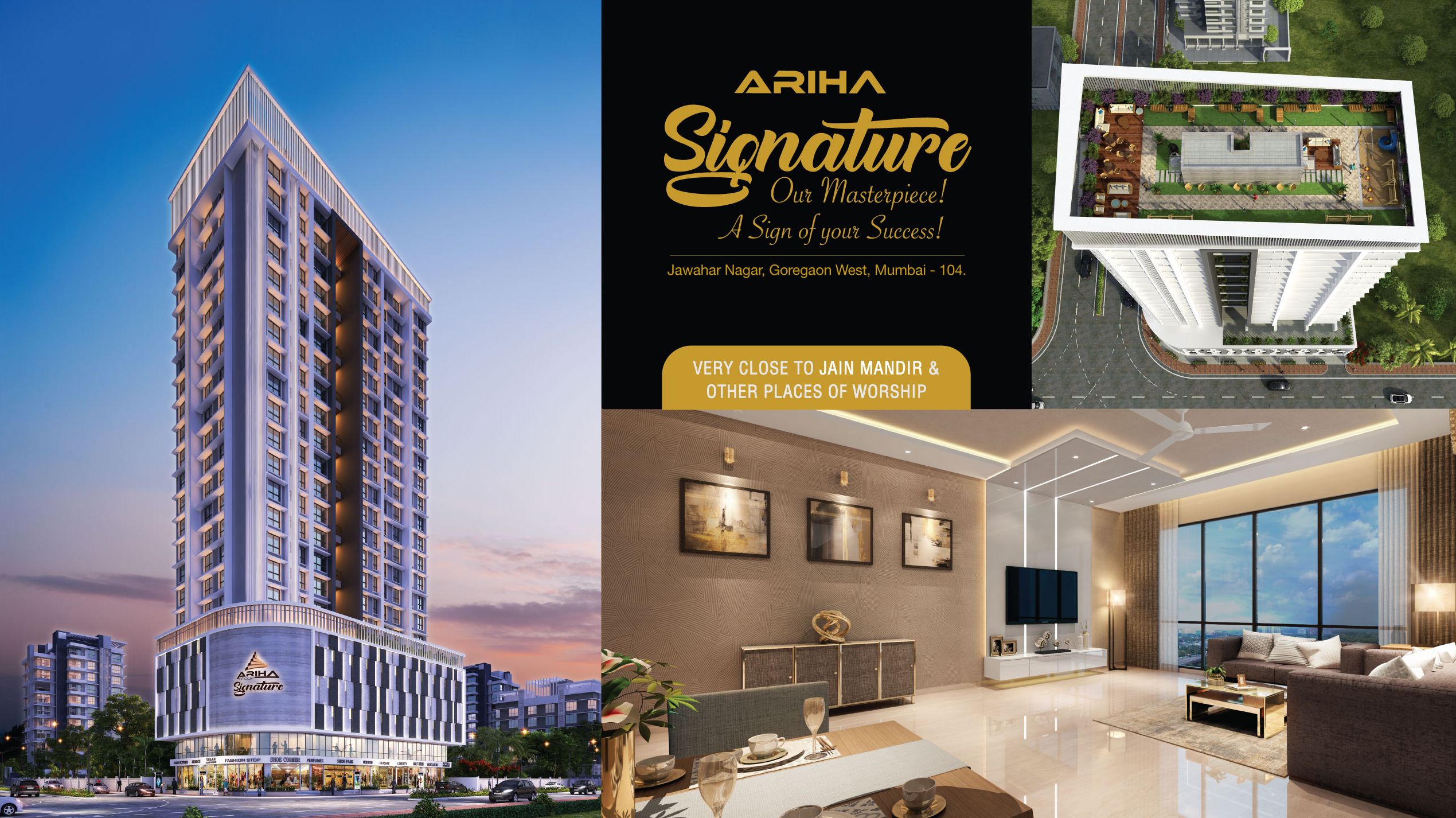 Ariha Signature - Flats & Appartments in Goregaon West Mumbai Maharashtra