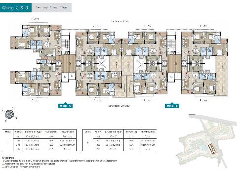 Purva Palm Beach - Floor Plans