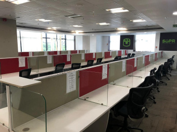 Furnished office rent at Eco Space Newtown