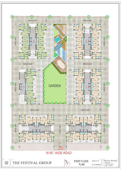 3 BHK Flats & Apartments for sale in Gota-Ognaj Road, S G Highway, Ahmedabad