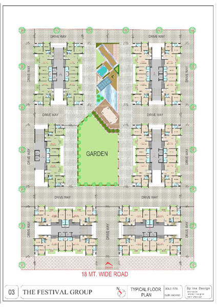 3 BHK Flats & Apartments for sale in Gota-Ognaj Road, S G Highway, Ahmedabad