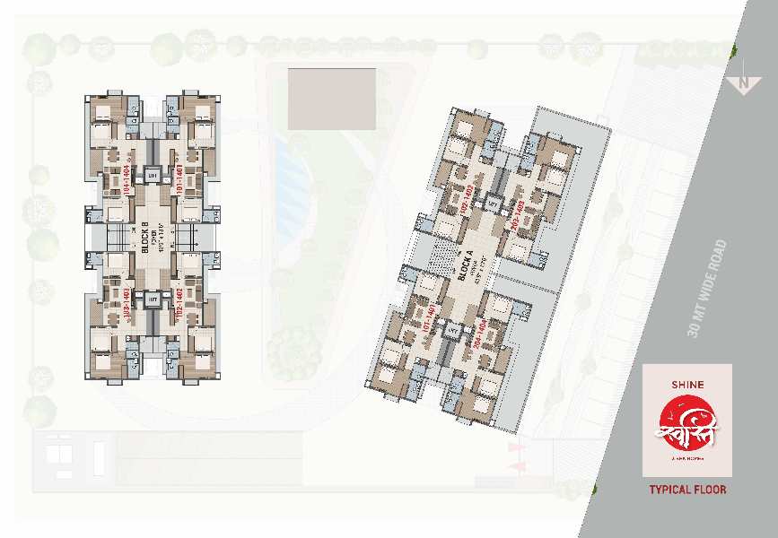 3 BHK Flats & Apartments for Sale in Tragad, Ahmedabad