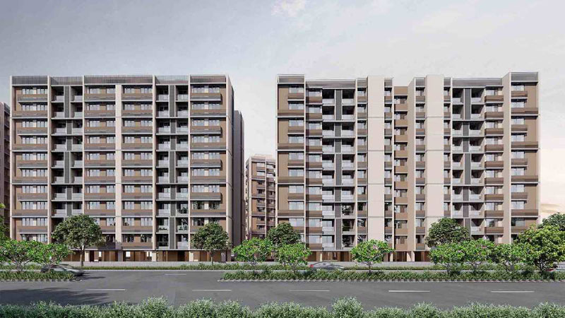 2 BHK High Lifestyle Home Flats & Apartment for Sale in Jagatpur, Ahmedabad
