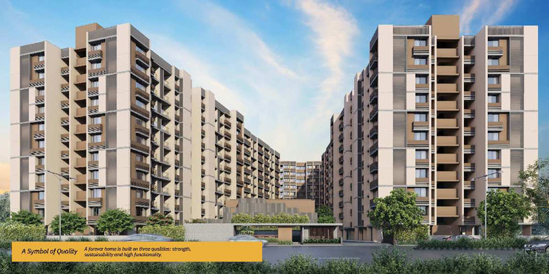 3 BHK High Lifestyle Home Flats & Apartment for Sale in Jagatpur, Ahmedabad
