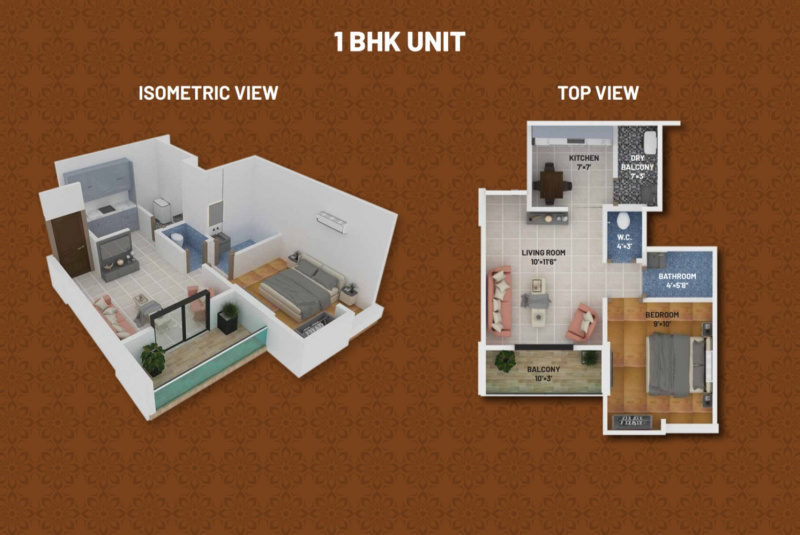 1 BHK Flat & Apartment For Sale In Lohegaon