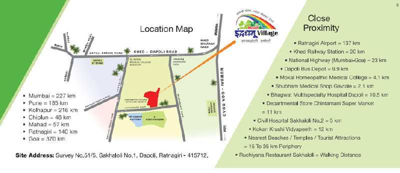2 BHK Individual Houses / Villas for Sale in Dapoli, Ratnagiri (1033 Sq.ft.)