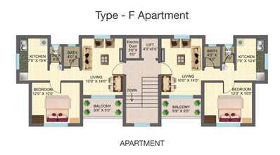 1 BHK Flats & Apartments for Sale in Dapoli, Ratnagiri (643 Sq.ft.)