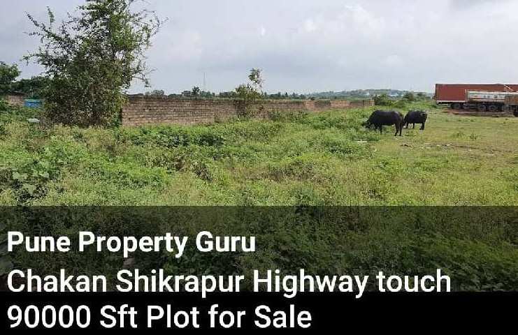 Commercial business plot for sale near shikrapur