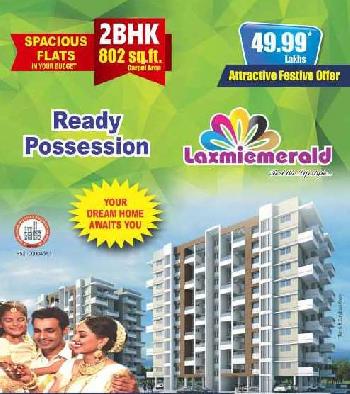 2 BHK Flats & Apartments for Sale in Dhanori, Pune (1062 Sq.ft.)