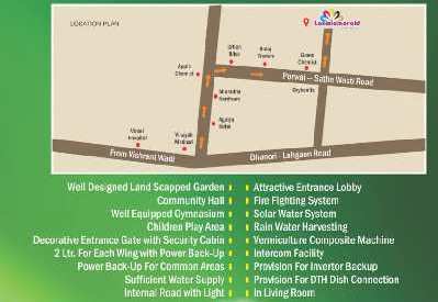 2 BHK Flats & Apartments for Sale in Dhanori, Pune (1062 Sq.ft.)