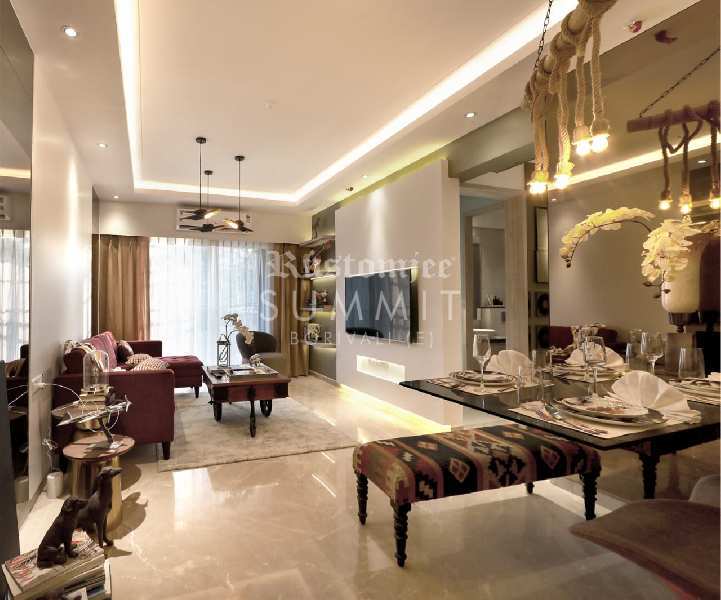 3 BHK luxury flat for sale in Borivali east