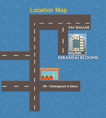 2 BHK Flats & Apartments for Sale in Shirdi Sai Nagar, Vizianagaram (1000 Sq.ft.)
