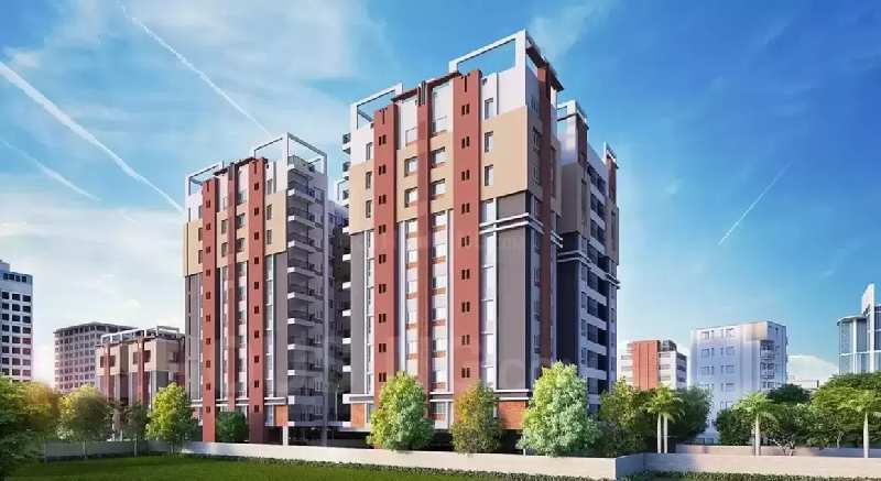 2 BHK Flats & Apartments for Sale in New Town, Kolkata (998 Sq.ft.)