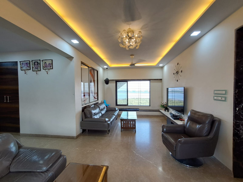 SEA VIEW SAPCIOUS  FULLY FURNISHED WELL RENOVATED  2BHK FOR SALE IN NERUL NAVI MUMBAI