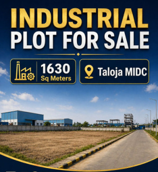 INDUSTRIAL PLOT FOR SALE IN TALOJA MIDC ENGINEERING ZONE