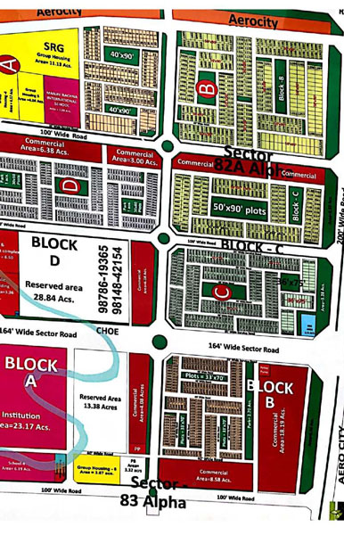 2300 Sq.ft. Residential Plot for Sale in Sector 83, Mohali