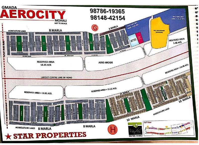 Residential Plot for Sale in Aerocity, Mohali (10 Marla)