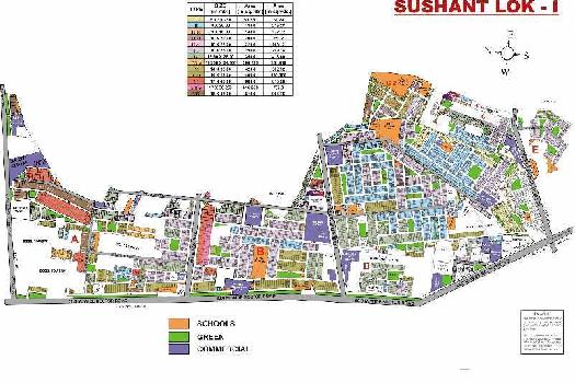 300 Sq. Yards Residential Plot for Sale in Sushant Lok Phase I, Gurgaon