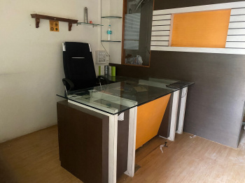 250 sq. ft. fully furnished office space available for rent at Pipeline Road, Savedi, Ahilyanagar
