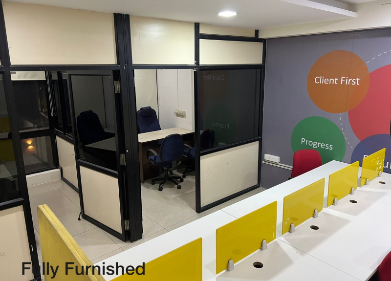 Fully furnished Office space at Thaltej cross road