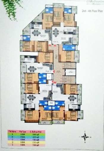 3 Bhk flat availavle for sale at prime location .