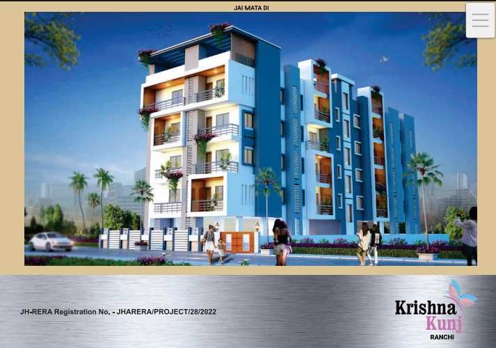 3 BHK Flats & Apartments for Sale in Morabadi, Ranchi (1213 Sq.ft.)