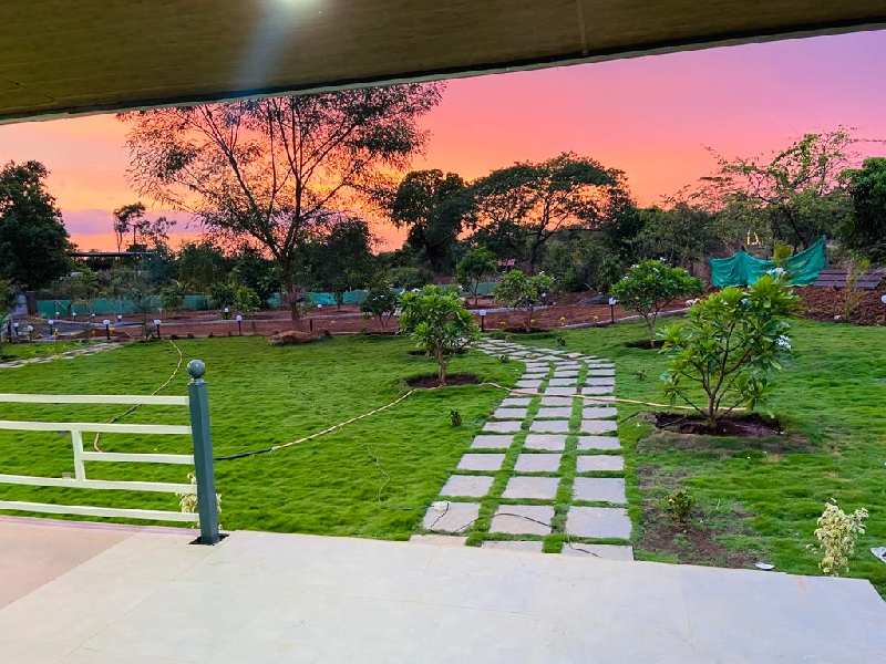 New 20 Guntha Farmhouse with swimming Pool for sale in Karjat.