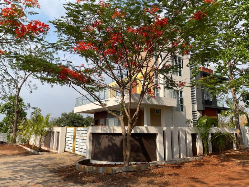 New brand 3bhk 3000 sqft Bungalow on 4000sqft NA plot for Sale in Well maintained gated community in Karjat.