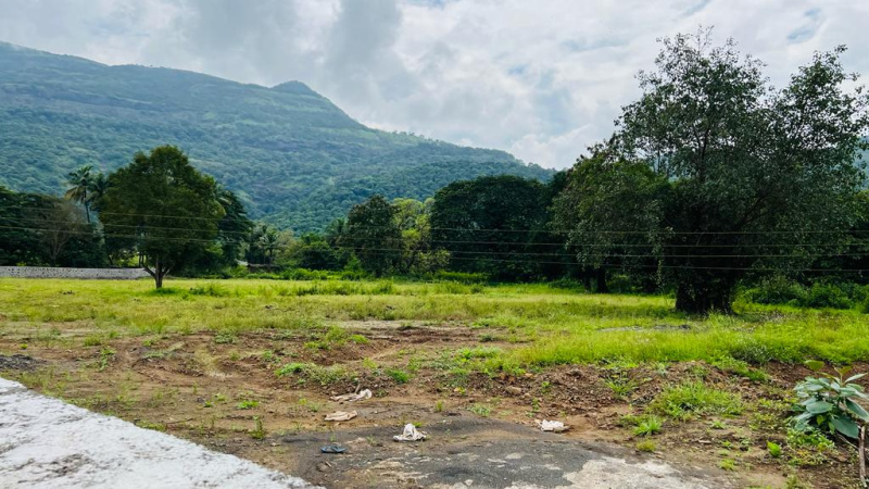 Mountains view 21 guntha Canal touch agriculture land for sale 5 km from Karjat city.