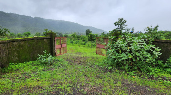 Mountain & waterfall view 3 Acre agriculture land for sale 22Km from Karjat.