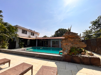 4 BHK 47 Guntha Ready Farmhouse For sale in karjat with swimming pool.