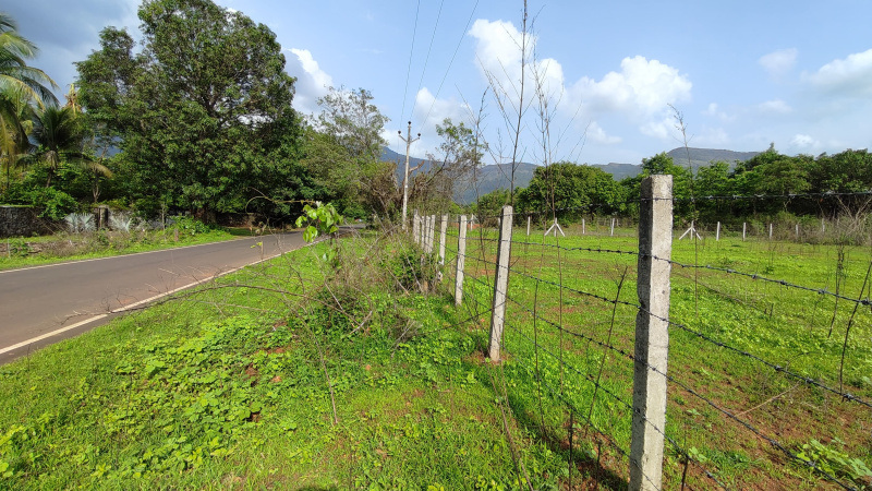 TATA ROAD TOUCH Awesome Mountains & waterfall Views 18 Guntha agriculture Plot For sale in karjat, Near TATA Road