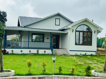 Mountains & waterfall Views Newly Constructed 25 Guntha Ready Farmhouse for sale in karjat .