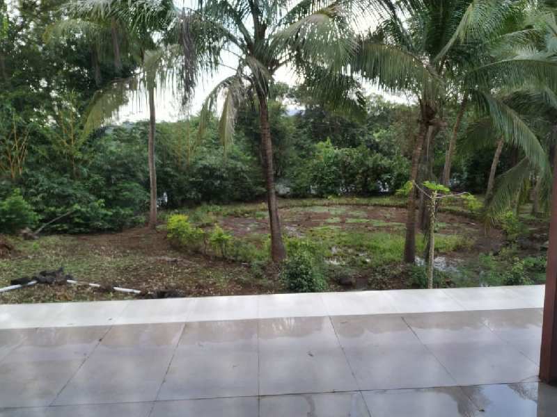 12 month flowing river touch 2 acre fully developed farmhouse for sale at village Vaijnath, Karjat.