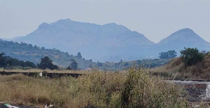 Mountains view 23 Guntha Agriculture land for sale at village Wawarle, Karjat.