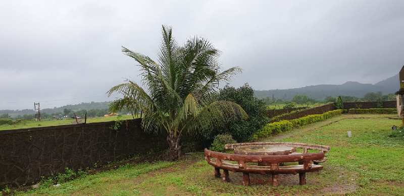 Karjat-Chowk Road touch 1 Acre Farmhouse for sale Next to ND Studio Karjat.