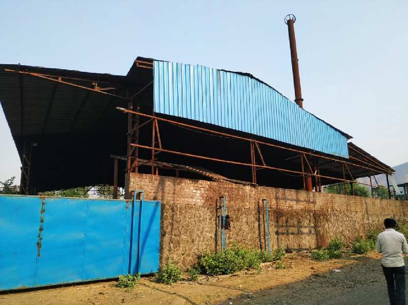 20 gunthe Industrial NA plot with shade for sale at Kharsundi, Khalapur, Raigad.