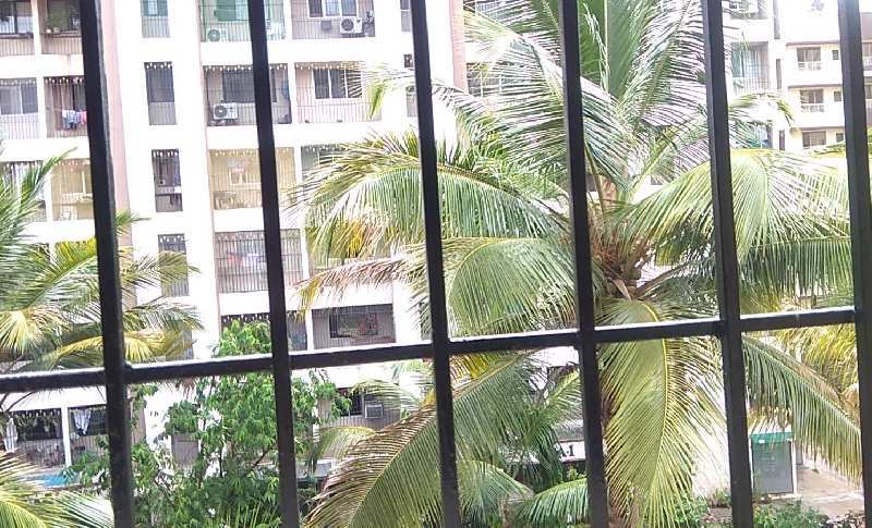 Garden facing 1 Bhk on rent in a well known complex at Manpada, Thane west.