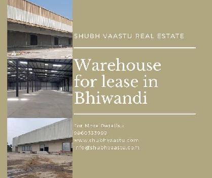 Warehouse for rent in bhiwandi 10000 sq feet to 250000 sq feet