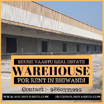Warehouse for rent in bhiwandi 150000 sq feet to 500000 sq feet