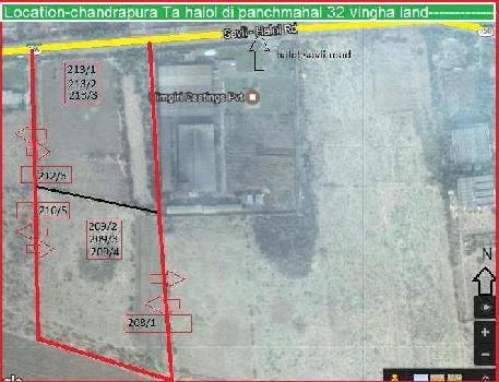 Farm Land for Sale in Halol, Panchmahal (32 Bigha)