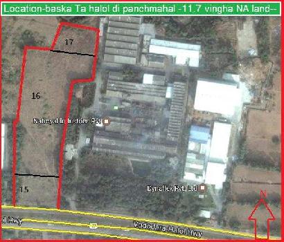 Industrial Land for Sale in Halol, Panchmahal (11.7 Bigha)