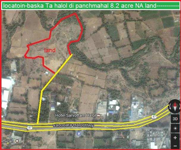 Industrial Land for Sale in Halol, Panchmahal (8.2 Acre)