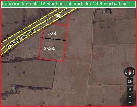 Industrial Land for Sale in Waghodia Road, Vadodara (348160 Sq.ft.)