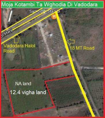 Industrial Land for Sale in Waghodia Road, Vadodara (317440 Sq.ft.)