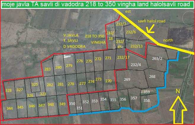 Commercial Lands /Inst. Land for Sale in Vadodara (218 Bigha)