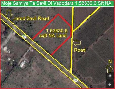 Industrial Land / Plot for Sale in Vadodara (1.53830 Acre)