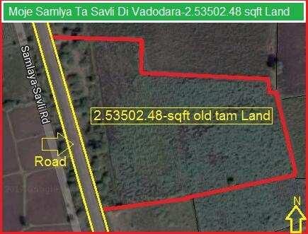 Agricultural/Farm Land for Sale in Vadodara (10.5 Bigha)