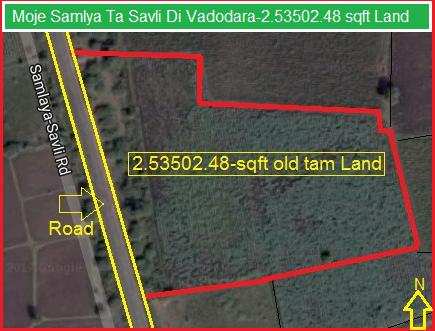 Agricultural/Farm Land for Sale in Vadodara (10.5 Bigha)