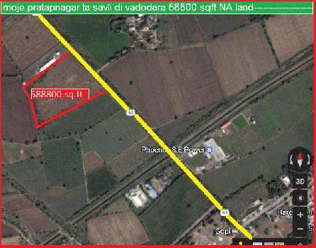 Industrial Land / Plot for Sale in Vadodara (588800 Sq.ft.)